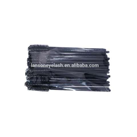 Cheap Wholesale Disposable Mascara Plastic Eyelash Extension Tools Wand Brush /Eyebrow Brush